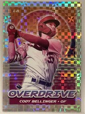 2021 Panini Chronicles Overdrive Cody Bellinger Building Blocks Prizm #19