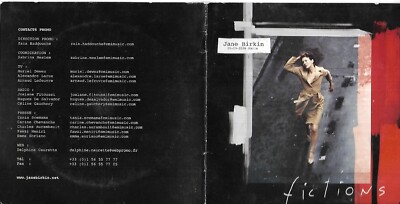 CD SAMMLER IM MEDIENPLAN 12 TITEL JANE BIRKIN FICTIONS VON 2006