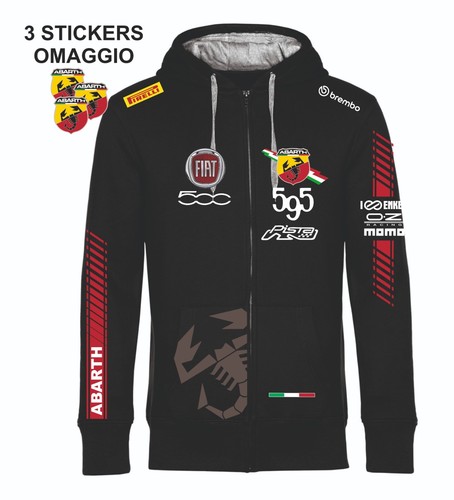 Felpa ABARTH Racing Team replica assetto corse AUTO RALLY 595 competizione - Imagen 4 de 4