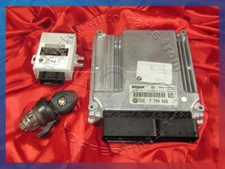 BMW E53 X5 series 3.0d M57N DIESEL ENGINE ECU SET DDE EWS3+ IGNITION LOCK KEY