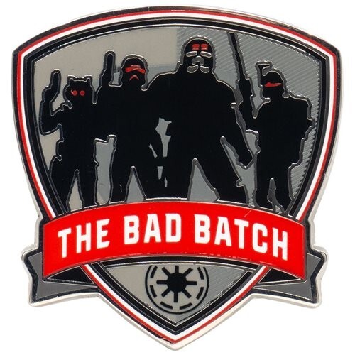 Star Wars: The Bad Batch 5 Enamel Pin Box Set -EE Exclusive - Picture 6 of 8