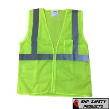 2XL ANSI CLASS 2/ Reflective Tape/ High Visibility Yellow Safety Vest 