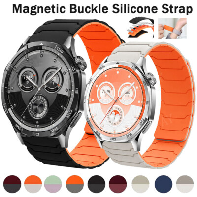 Magnet Silikon Armband for HUAWEI Watch 4 3 Pro GT 5 GT 4 GT 3 GT 2  2e Pro 46mm