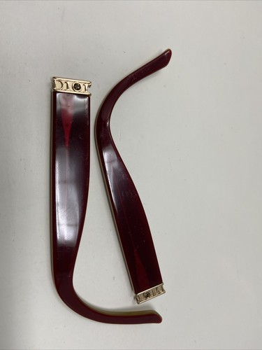 CHRISTIAN DIOR CD 3152 EXR 130mm TEMPLE ARM PARTS BURGUNDY WQ52