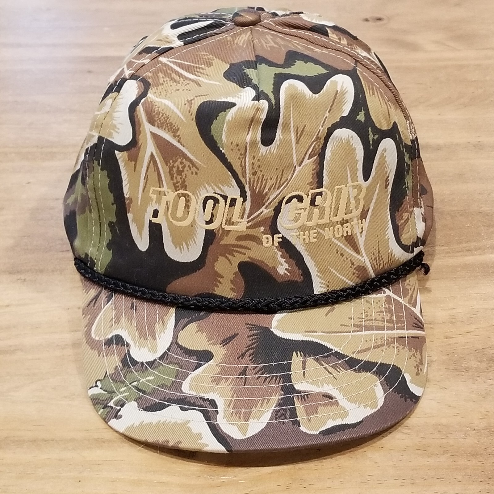 PONY Cappello mimetico mimetico vintage snapback strumento cobra culla taglia unica mimetico foglia
