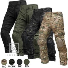 KRYDEX Gen4 Combat Trousers Tactical Men's Pants Army Uniform Knee Pads Painball