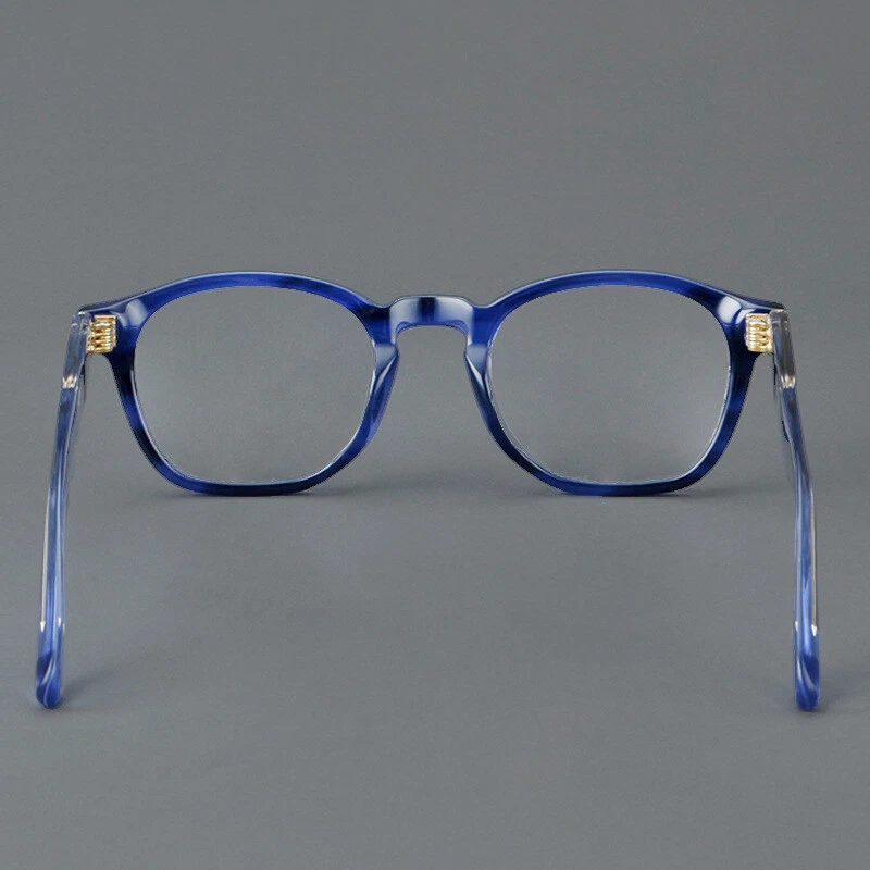 Retro Square Acetate Thick Eyeglasses Hand Made Glasses Frames Men Women Vintage