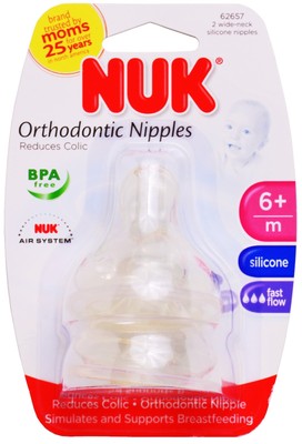 orthopedic bottle nipples