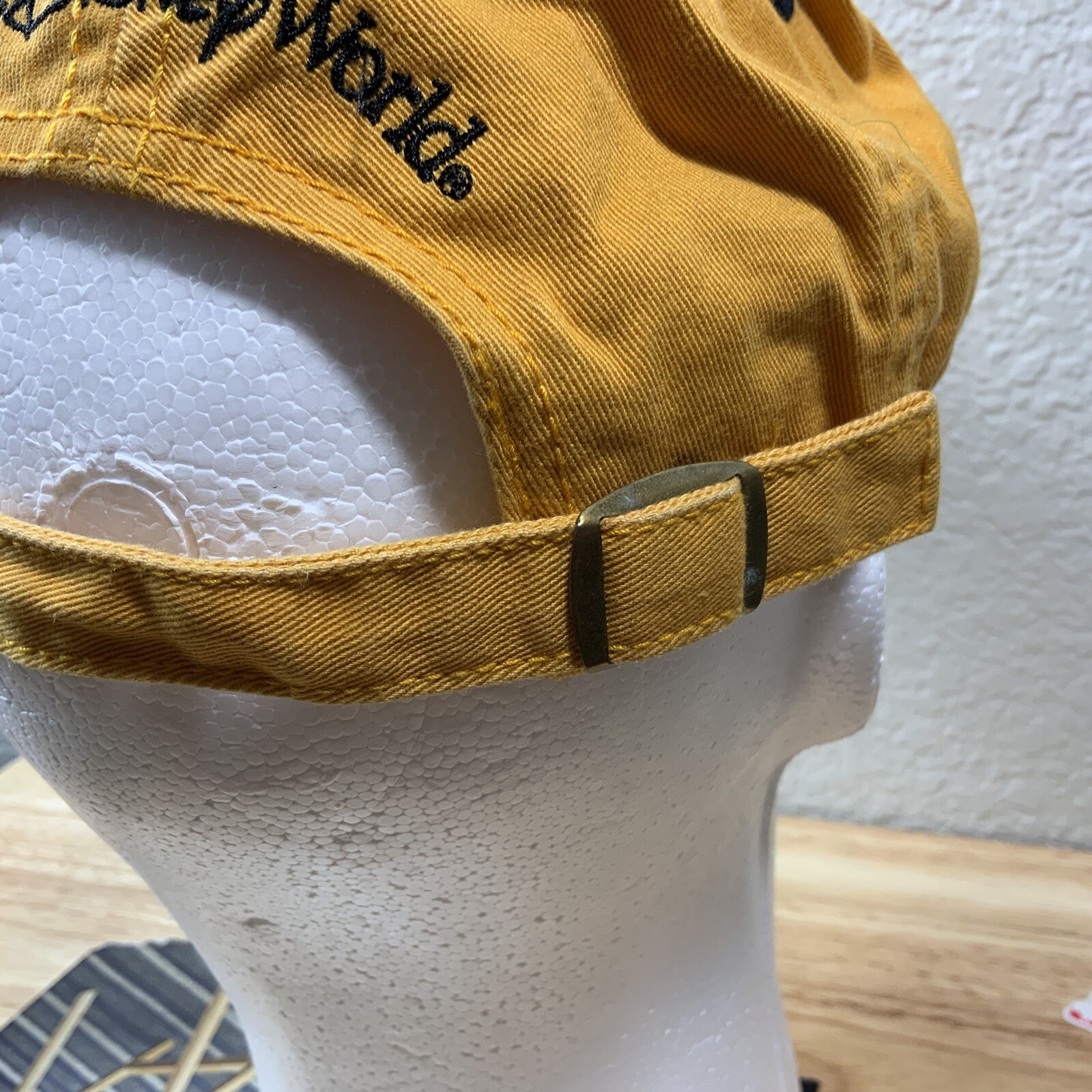 Mickey Mouse Hat Baseball Strapback Cap Yellow Ad… - image 8