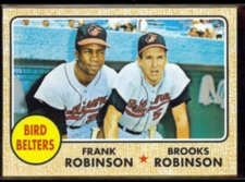 BROOKS + FRANK ROBINSON 2011 Topps Diamond Anniversary Insert #60YOT-17.  O's