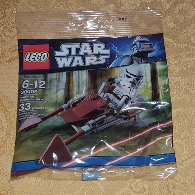 SALE Lego Imperial Speeder Bike Star Wars Polybag Set 30005 New Sealed SALE Lego Imperial Speeder Bike Star Wars Polybag Set 30005 New Sealed