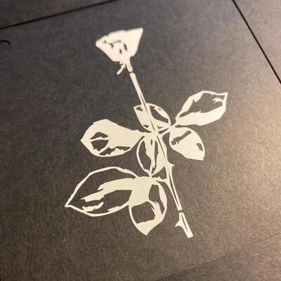 Vinyl Sticker - Depeche Mode Violator Rose Logo