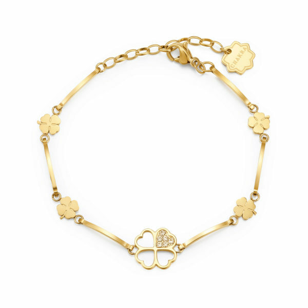 BROSWAY CHAKRA BRACCIALE DONNA BHKB012 (2820) QUADRIFOGLIO: AUDACIA, FORTUNA, VI