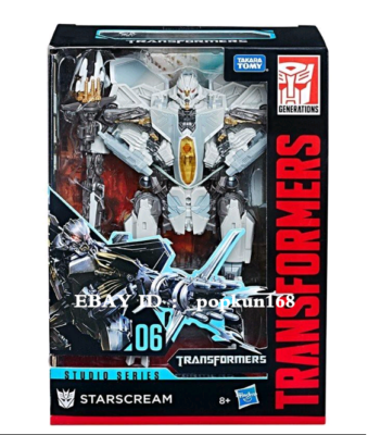 New Transformers Starscream Hasbro Studio Series 06 Voyager Action
