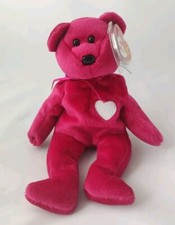 Ty Beanie Baby - Valentina the Bear 1998/99 - Tags Intact - Rare Errors
