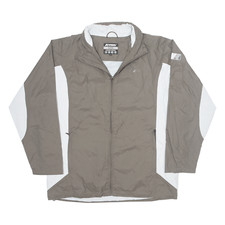 K-way Womens Rain Jacket Grey Nylon L