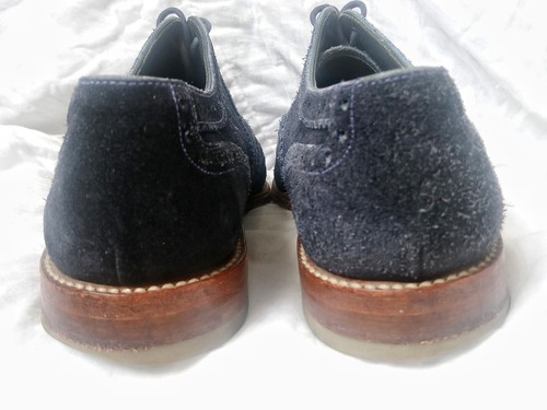 LOAKE 517923 Radley blu scamosciato Oxford Brogues uk taglia 7 - Foto 10 di 13