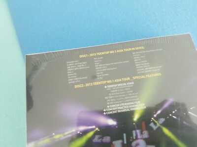 TeenTop 2013 No.1 Asia Tour in Seoul DVD album New sealed Kpop | eBay