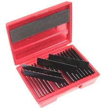 20 Pair (40) PARALLEL ULTRA THIN 1/32"  SET Precision Machinist Tools in Case