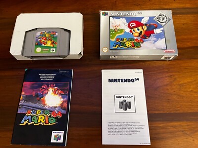 Nintendo 64 n64 Mario uk version working perfectly very good