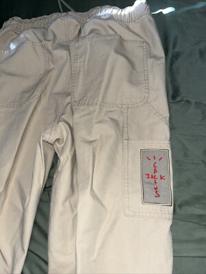 Travis Scott Cactus Jack x Jordan Canvas Pants Desert Khaki DD4778