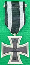 Eisernes Kreuz 2. Klasse 1870 am Band f&uuml;r K&auml;mpfer im Deutsch-Franz&ouml;sischen Krieg