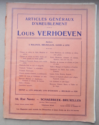 Lot de 4 catalogues ébénisterie meubles de fantaisie et divers art nouveau - Bild 2 von 24