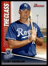 2011 Bowman Topps of the Class Baseball Clint Robinson Kansas City Royals #TC17