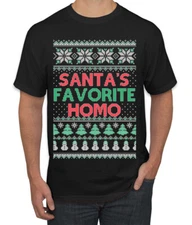 Santa's Favorite Homo Men TShirt