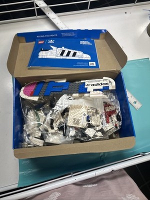 LEGO Icons: adidas Original Super Star Some Packing Open Some Unopened