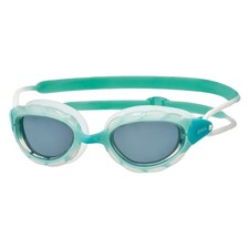 Zoggs Predator Adjustable Swim Goggles, Green/Clear, Small