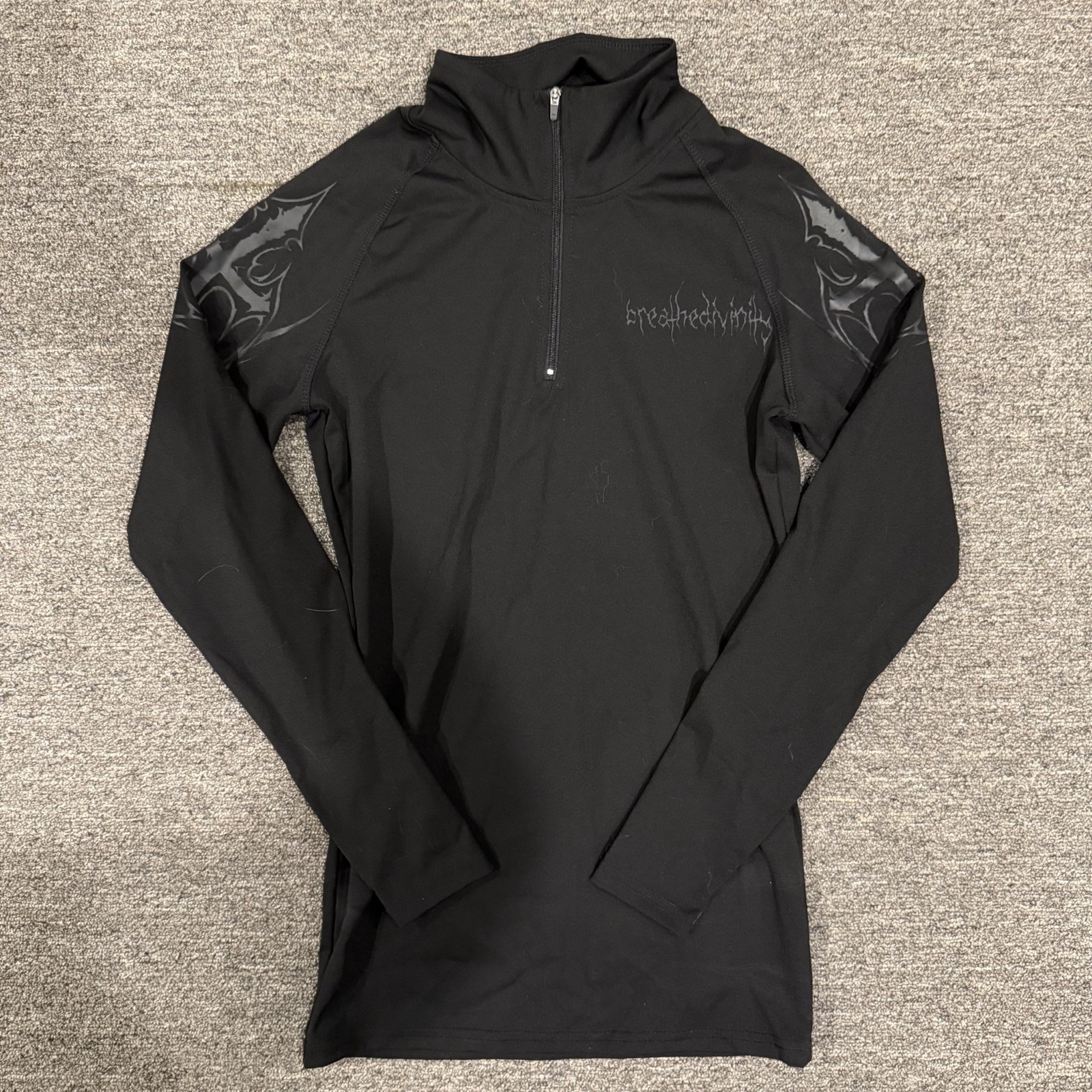 Breathe Divinity Void Tech Evangelion Quarter-Zip… - image 1