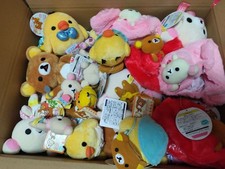 Rilakkuma Plush Toys Bulk Set Large Collection, Good Condition, Boxed
