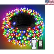 1000 LED String Lights Outdoor, 328FT Multicolor Christmas Lights for outside