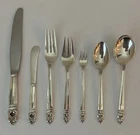 Antique Royal Danish by International Sterling Silver Flatware Set 92 Pieces