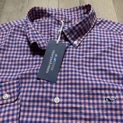 NEW Vineyard Vines OTG Performance Men s L Tequila Sunrise Stretch Quick Dry