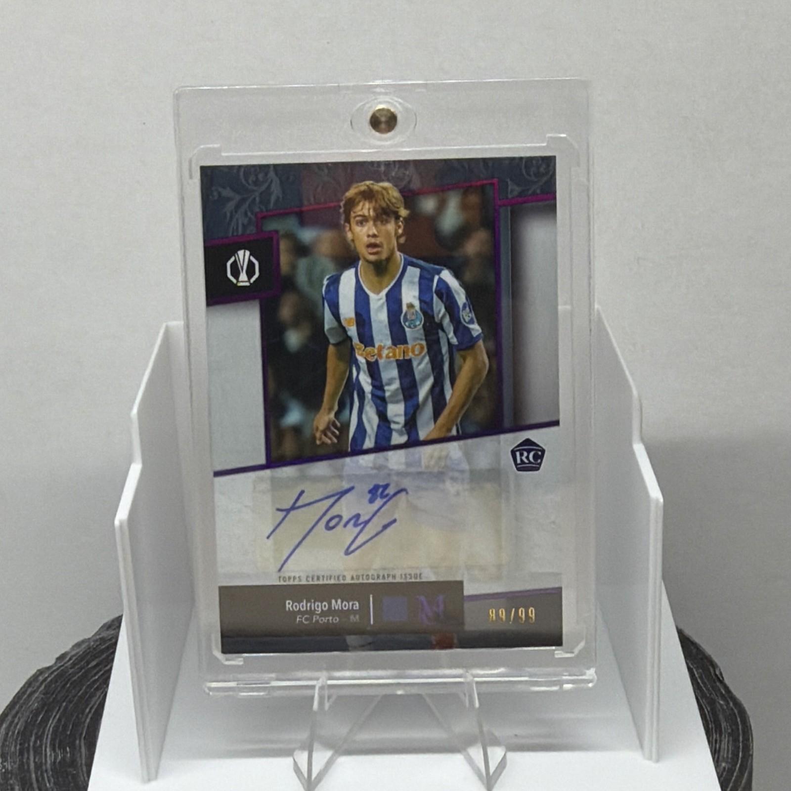 Topps UCC Museum Collection 2024-25 Rodrigo Mora RC Auto AA-RM2 FC Porto /99
