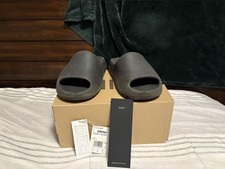 adidas Yeezy Slide Onyx Black Slip-On Comfort Sandals Men's US 10 HQ6448
