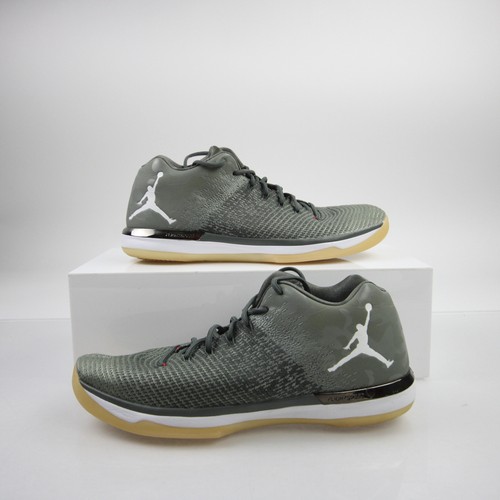 Air Jordan Basketball Shoe Men's Olive Used 14