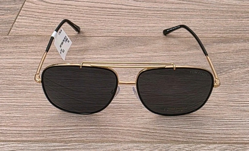 Tom Ford Sunglasses Benton FT0693 30A 58 Brand New image 2