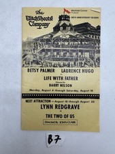Elitch Theatre Playbill Life With Father Betsy Palmer Denver Colorado
