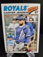2026 Topps Heritage- Rookies Carter Jensen [Base] #199 (RC)