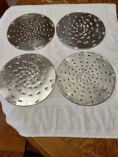 Pelican Head Grater Disk lot of 4 my 2