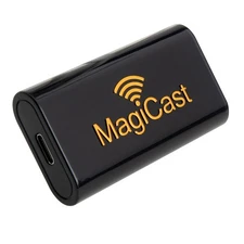 Power Acoustik MC-1 MagiCast Wireless CarPlay/Android Auto Adapter, Black