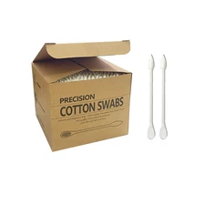 Precision and Flattened Tip 900Pcs Cotton Swabs for Makeup,Beauty Tools & Person