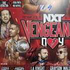2022 WWE NXT VENGEANCE DAY SIGNED MATCH CARD AUTOGRAPH /50 RARE Breakker Knight  — photo 9