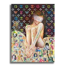 Loving Garden – Original Painting on Canvas, Fashion, Realism, Pop art, luxury