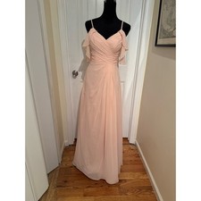 Azazie A2 Peach Prom Homecoming Formal Bridesmaid Dress RN155143