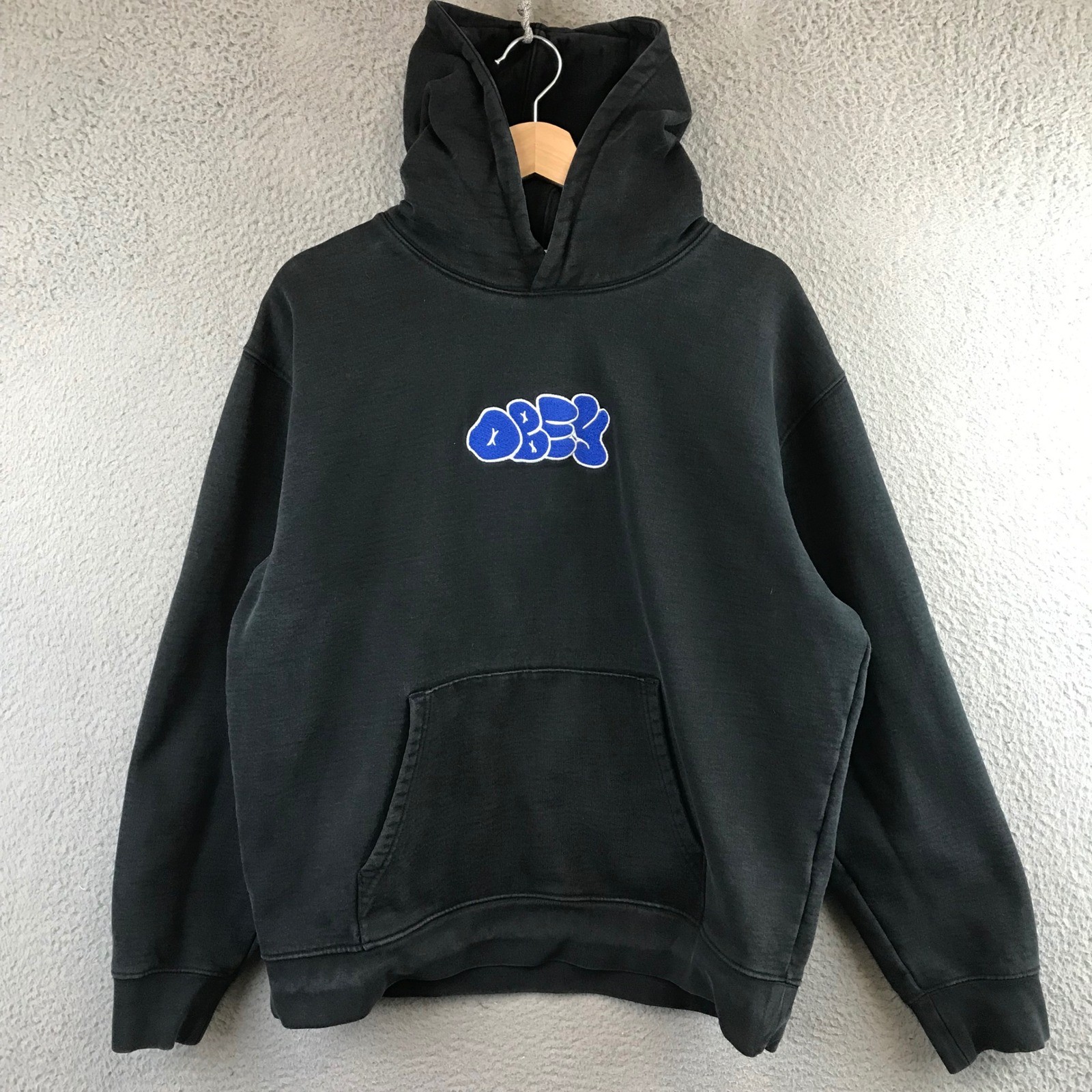 OBEY Scribbles Extra Heavy Pullover sweatshirt Ho… - image 1