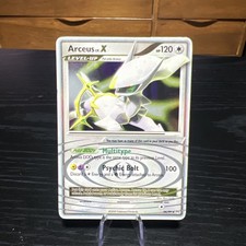 Pokémon TCG Arceus LV.X 96/99 Platinum Holo Rare Card on eBay